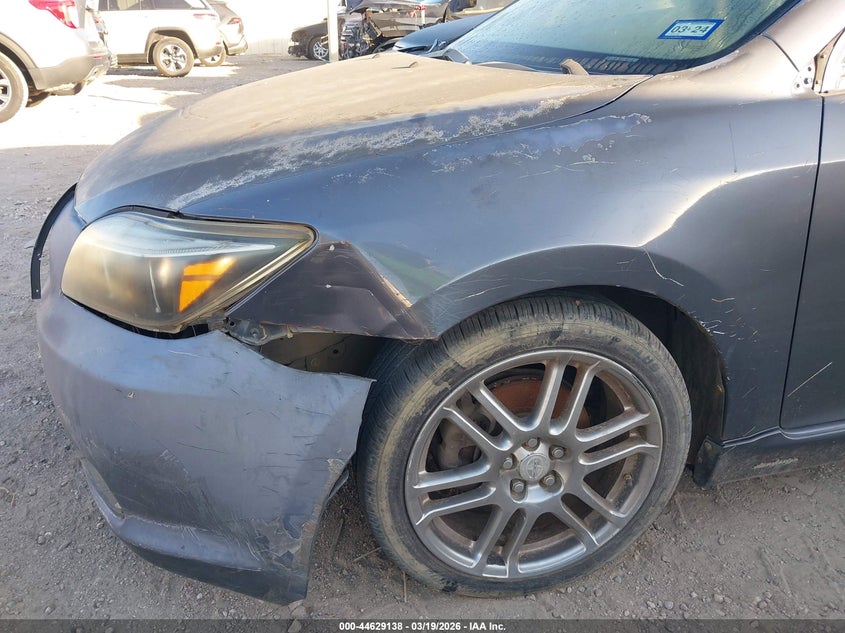 2008 Scion Tc VIN JTKDE167080273389 IAAI salvage auction — FRONT & REAR, Bill Of Sale (Texas), sold $150 on 2026-08-03 (photo 6)