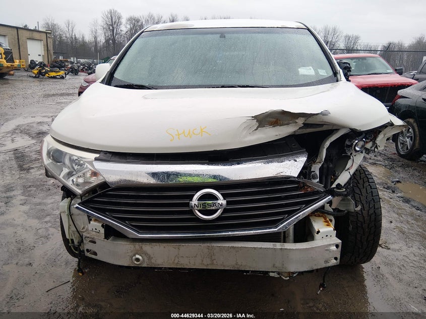 2015 Nissan Quest VIN JN8AE2KP8F9127695 IAAI salvage auction — FRONT END, Salvage Title, sold $550 on 2026-07-09 (photo 6)