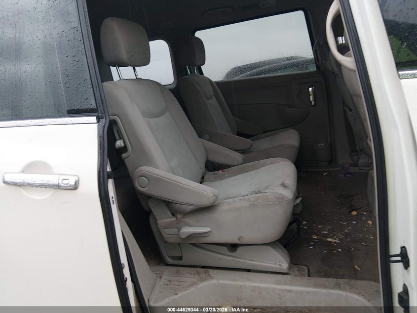 2015 Nissan Quest VIN JN8AE2KP8F9127695 IAAI salvage auction — FRONT END, Salvage Title, sold $550 on 2026-07-09 (photo 8)