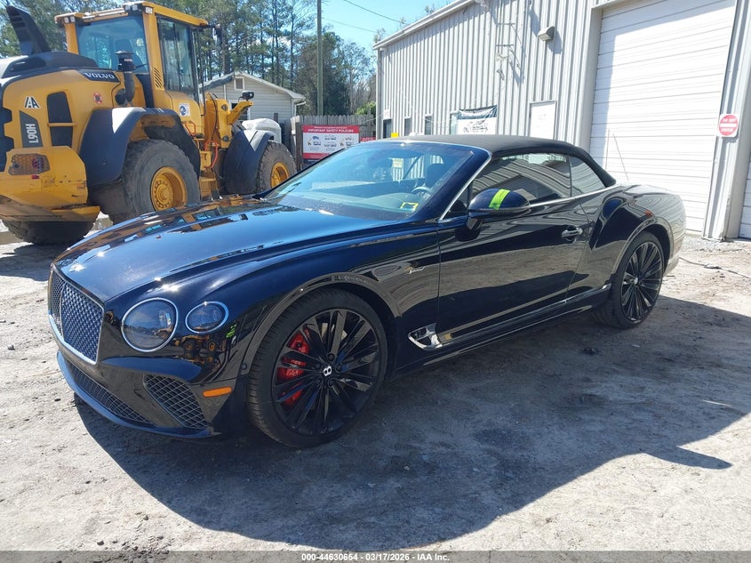 2023 Bentley Continental VIN SCBDT4ZG5PC011507 IAAI salvage auction — REAR END, Salvage (Vermont), sold $115,500 on 2026-08-10 (photo 2)