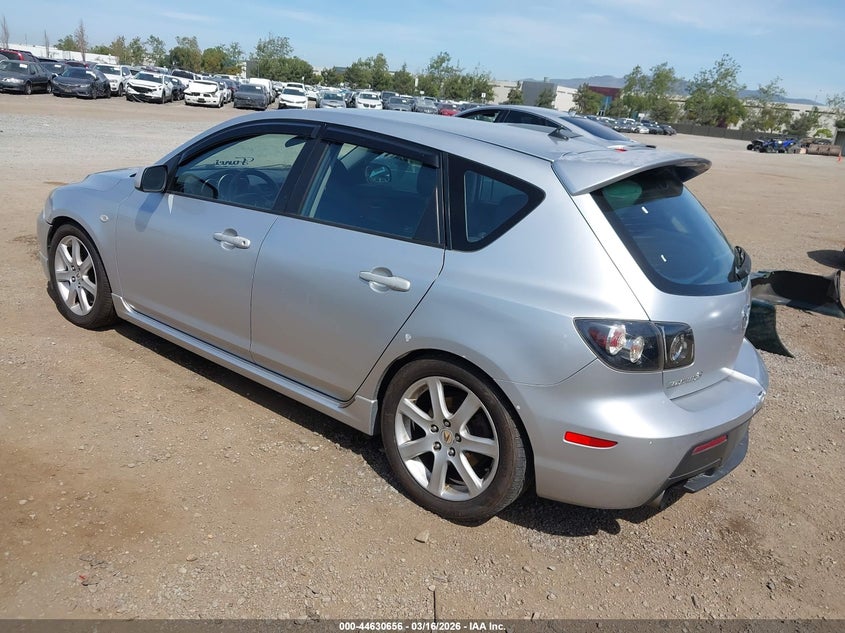 2008 Mazda 3 VIN JM1BK34M681868737 IAAI salvage auction — REAR END, Salvage (California), sold $375 on 2026-07-06 (photo 3)