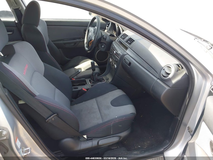 2008 Mazda 3 VIN JM1BK34M681868737 IAAI salvage auction — REAR END, Salvage (California), sold $375 on 2026-07-06 (photo 5)