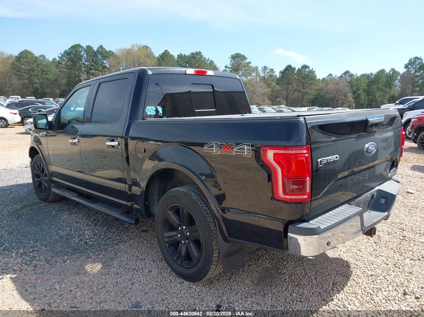 2017 Ford F-150 VIN 1FTEW1EGXHFA59100 IAAI salvage auction — REAR END, Salvage Title, sold $7,700 on 2026-07-26 (photo 3)
