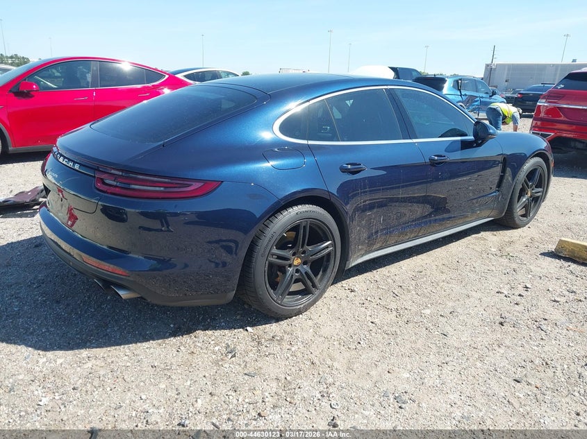 2018 Porsche Panamera VIN WP0AA2A7XJL113821 IAAI salvage auction — WATER/FLOOD, Salvage Title, sold $16,100 on 2026-07-30 (photo 4)