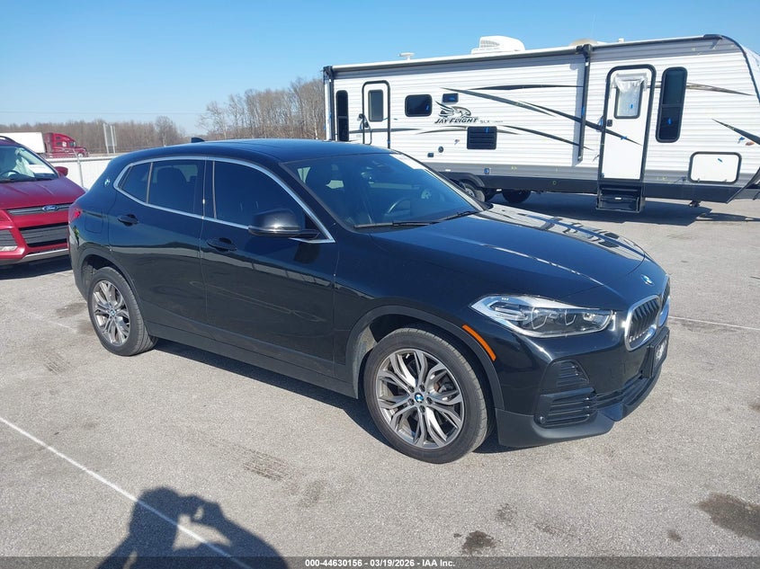 2022 BMW X2 VIN WBXYJ1C04N5U33142 IAAI salvage auction — HAIL, Salvage (Indiana), sold $6,125 on 2026-07-09 (photo 1)