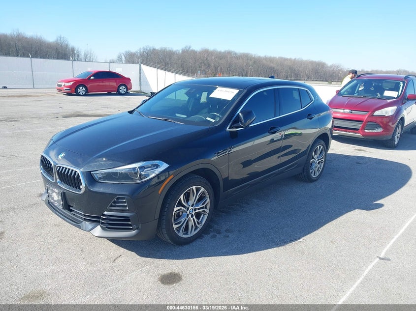 2022 BMW X2 VIN WBXYJ1C04N5U33142 IAAI salvage auction — HAIL, Salvage (Indiana), sold $6,125 on 2026-07-09 (photo 2)