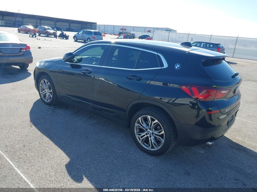 2022 BMW X2 VIN WBXYJ1C04N5U33142 IAAI salvage auction — HAIL, Salvage (Indiana), sold $6,125 on 2026-07-09 (photo 3)