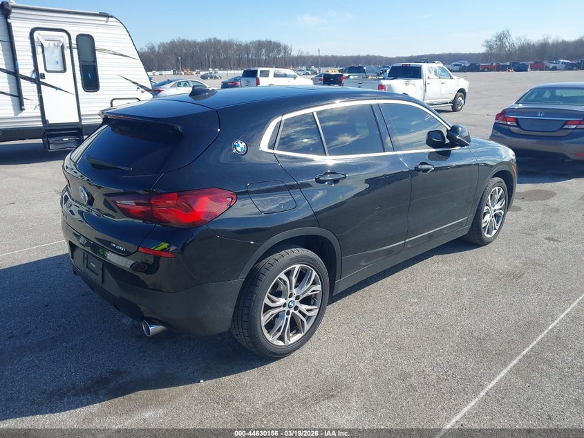 2022 BMW X2 VIN WBXYJ1C04N5U33142 IAAI salvage auction — HAIL, Salvage (Indiana), sold $6,125 on 2026-07-09 (photo 4)