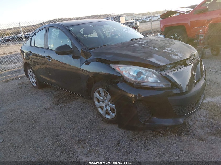 2013 Mazda 3 VIN JM1BL1U7XD1744251 IAAI salvage auction — FRONT END, Salvage Title, sold $300 on 2026-07-07 (photo 1)