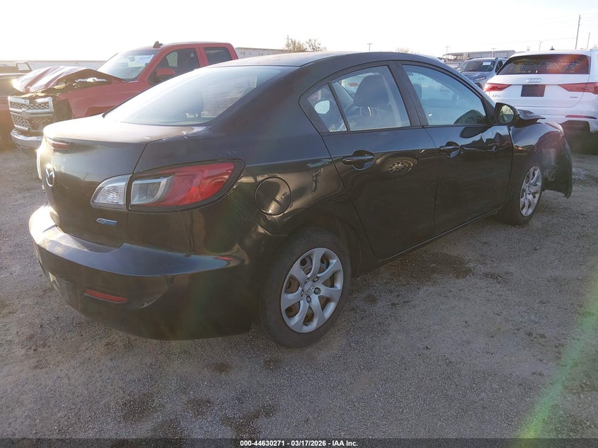 2013 Mazda 3 VIN JM1BL1U7XD1744251 IAAI salvage auction — FRONT END, Salvage Title, sold $300 on 2026-07-07 (photo 4)