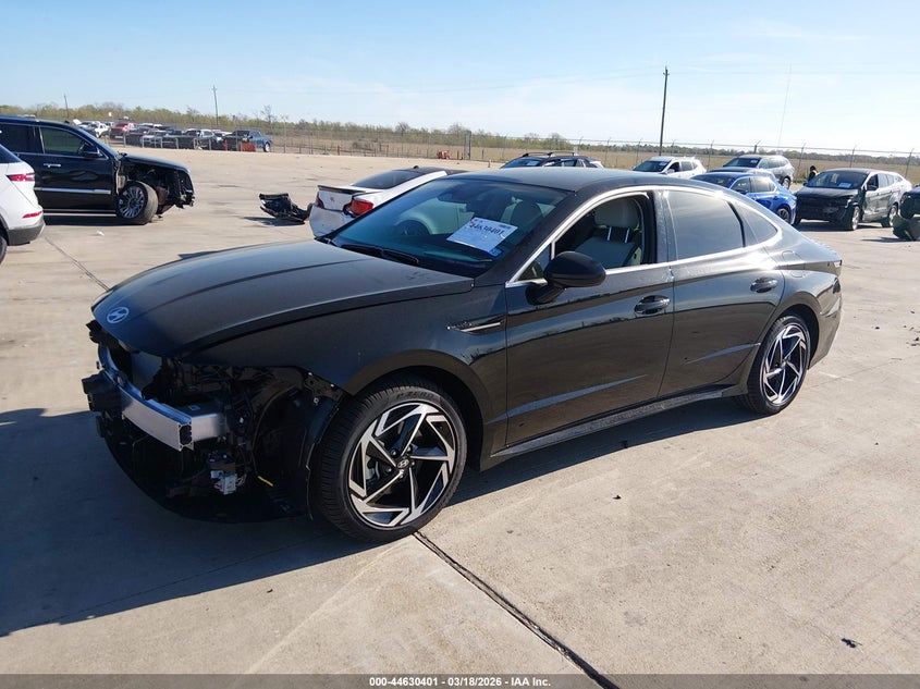 2026 Hyundai Sonata VIN KMHL64JA8TA526655 IAAI salvage auction — THEFT, Salvage Title, sold $12,250 on 2026-07-31 (photo 2)
