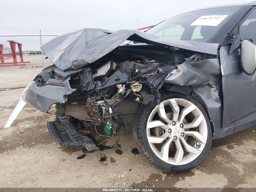 2013 Hyundai Veloster VIN KMHTC6ADXDU131911 IAAI salvage auction — LEFT FRONT, Salvage Title, sold $475 on 2026-07-17 (photo 6)