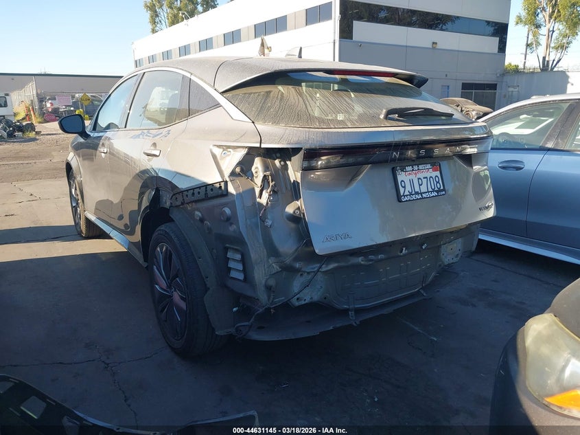 2023 Nissan Ariya VIN JN1BF0AA4PM411437 IAAI salvage auction — REAR END, Salvage Title, sold $10,100 on 2026-07-08 (photo 3)