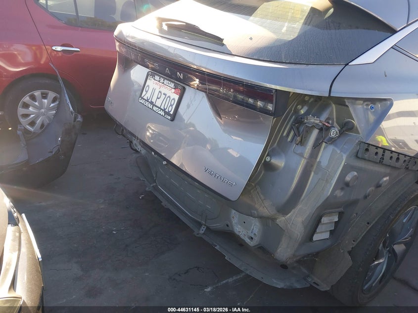 2023 Nissan Ariya VIN JN1BF0AA4PM411437 IAAI salvage auction — REAR END, Salvage Title, sold $10,100 on 2026-07-08 (photo 6)