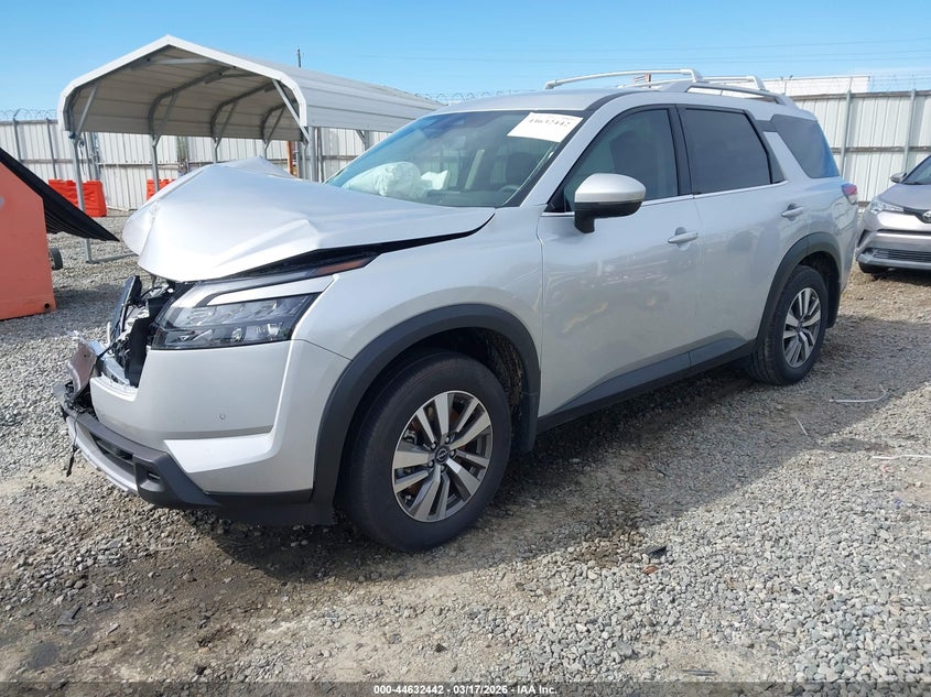 2025 Nissan Pathfinder VIN 5N1DR3CA6SC296300 IAAI salvage auction — FRONT END, Salvage Title, sold $6,650 on 2026-07-27 (photo 2)