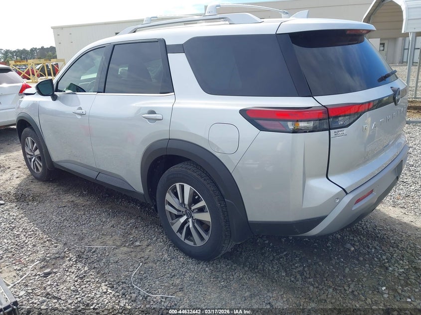 2025 Nissan Pathfinder VIN 5N1DR3CA6SC296300 IAAI salvage auction — FRONT END, Salvage Title, sold $6,650 on 2026-07-27 (photo 3)