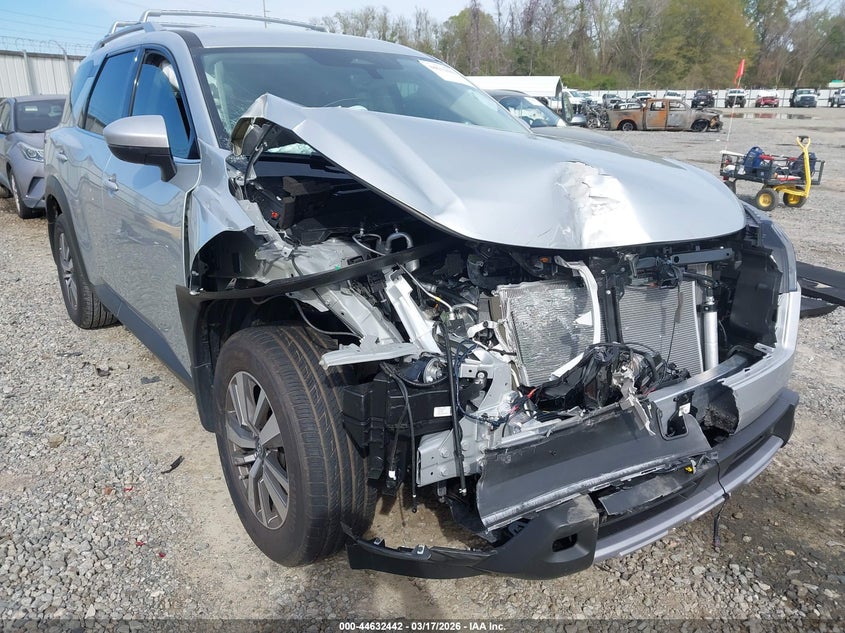 2025 Nissan Pathfinder VIN 5N1DR3CA6SC296300 IAAI salvage auction — FRONT END, Salvage Title, sold $6,650 on 2026-07-27 (photo 6)
