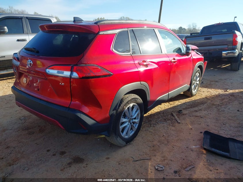 2025 Toyota Corolla cross VIN 7MUBAAAG9SV123681 IAAI salvage auction — FRONT END, Salvage (North Carolina), sold $7,100 on 2026-07-30 (photo 4)