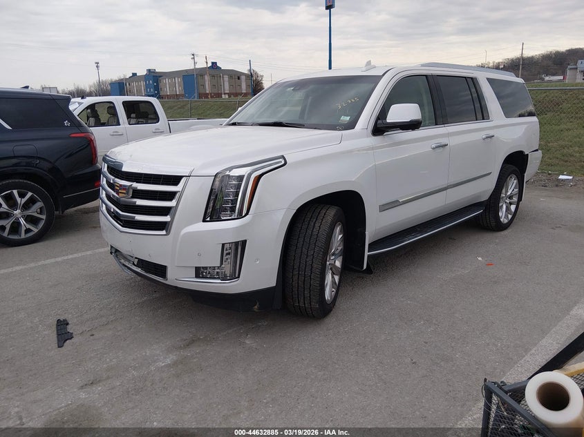 2018 Cadillac Escalade VIN 1GYS4JKJ7JR281813 IAAI salvage auction — FRONT END, Salvage Title, sold $12,800 on 2026-07-21 (photo 2)