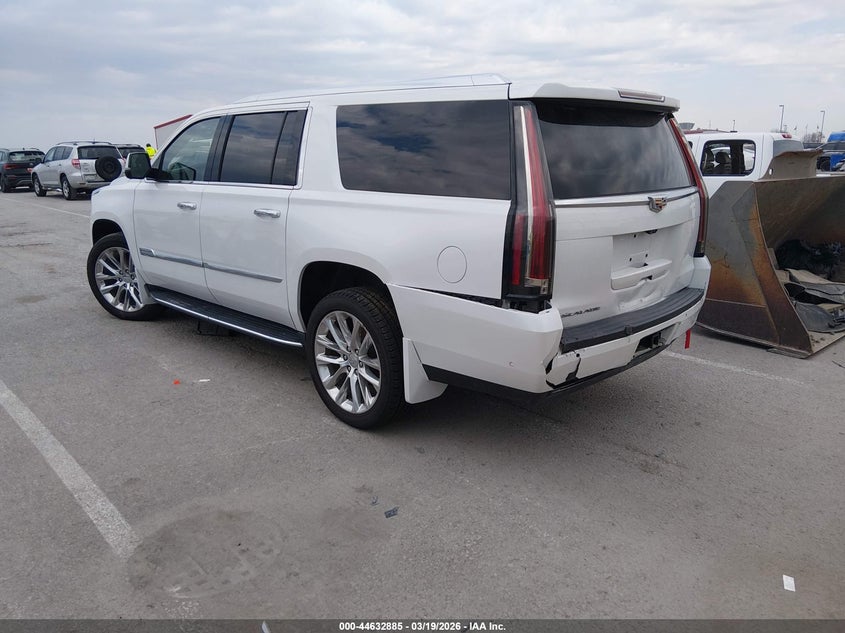 2018 Cadillac Escalade VIN 1GYS4JKJ7JR281813 IAAI salvage auction — FRONT END, Salvage Title, sold $10,300 on 2026-07-21 (photo 3)