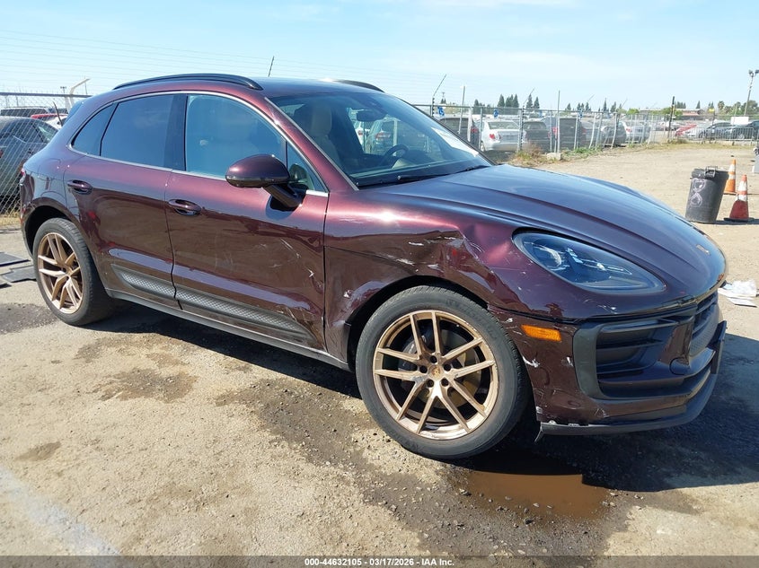 2023 Porsche Macan VIN WP1AA2A51PLB14975 IAAI salvage auction — RIGHT FRONT, Salvage (California), sold $25,600 on 2026-09-09 (photo 1)