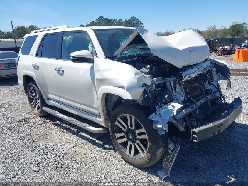 2018 Toyota 4runner VIN JTEBU5JR9J5508877 IAAI salvage auction — FRONT END, Salvage (Georgia), sold $11,200 on 2026-07-20 (photo 1)