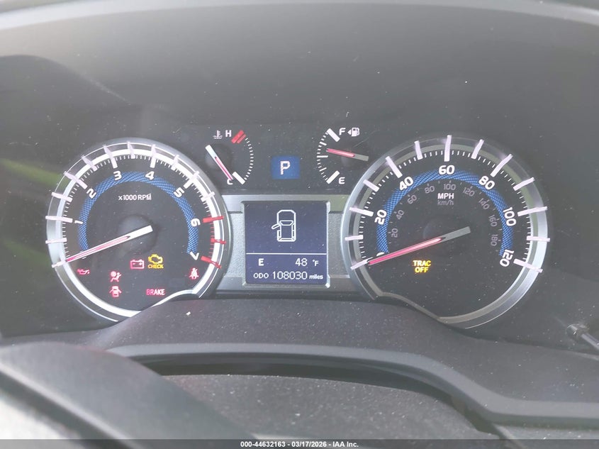 2018 Toyota 4runner VIN JTEBU5JR9J5508877 IAAI salvage auction — FRONT END, Salvage (Georgia), sold $11,200 on 2026-07-20 (photo 7)