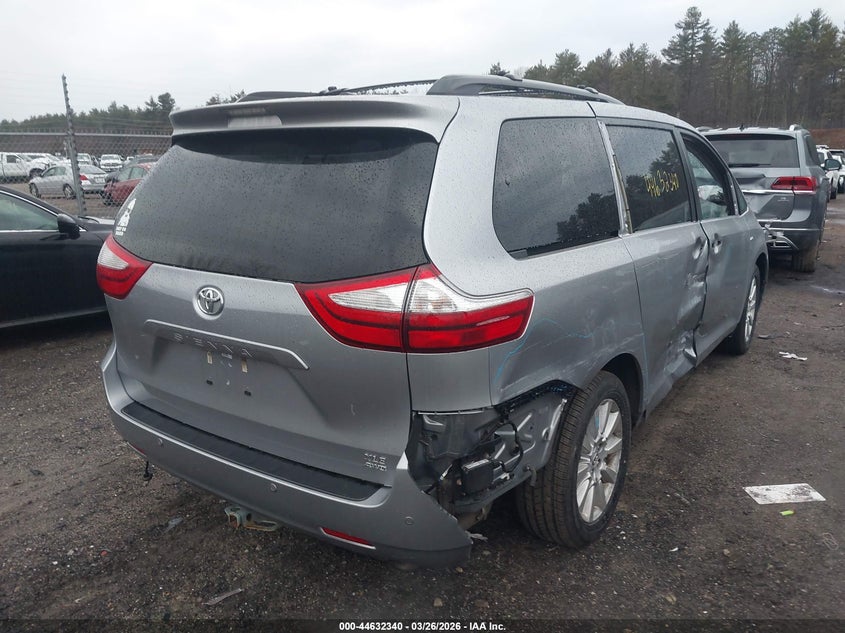 2017 Toyota Sienna VIN 5TDDZ3DC3HS156250 IAAI salvage auction — SIDE, Salvage (Massachusetts), sold $7,000 on 2026-07-05 (photo 4)