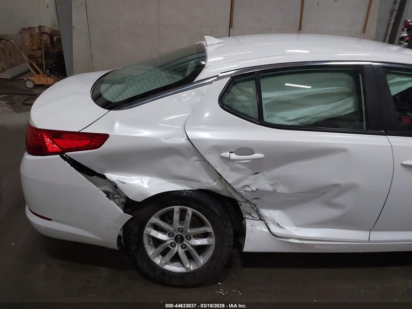 2011 Kia Optima VIN KNAGM4A78B5128575 IAAI salvage auction — RIGHT SIDE, Salvage (Idaho), sold $350 on 2026-07-10 (photo 6)