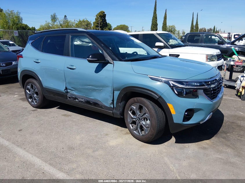2024 Kia Seltos VIN KNDEUCAA9R7658584 IAAI salvage auction — RIGHT SIDE, Salvage (California), sold $6,000 on 2026-07-19 (photo 1)