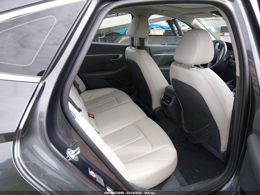 2020 Hyundai Sonata VIN 5NPEF4JAXLH016071 IAAI salvage auction — FRONT END, Salvage Title, sold $3,200 on 2026-07-16 (photo 8)