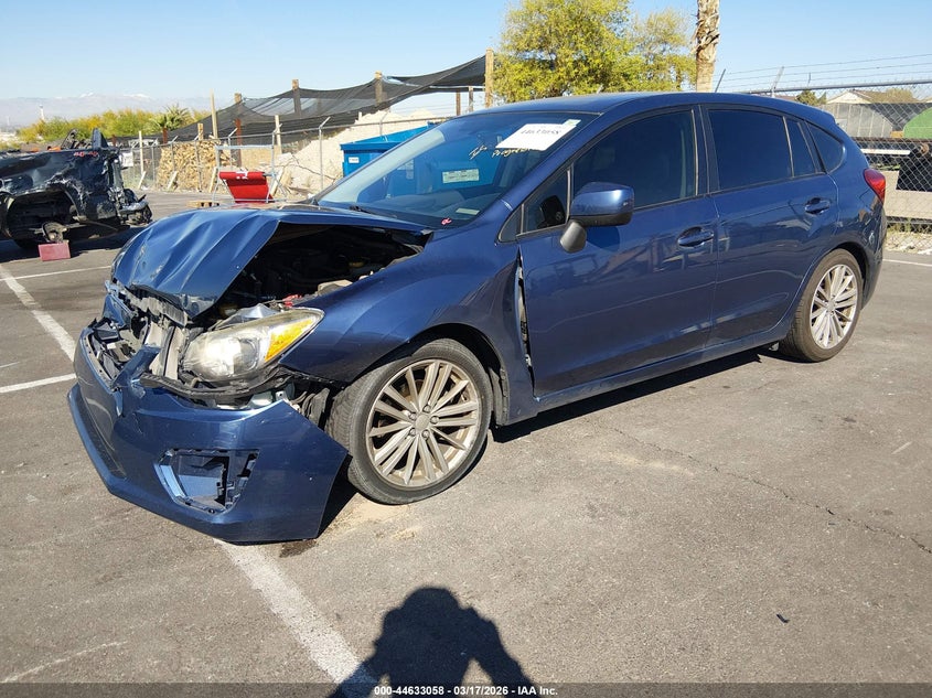 2013 Subaru Impreza VIN JF1GPAD63DH854511 IAAI salvage auction — FRONT END, Salvage Title, sold $1,200 on 2026-07-17 (photo 2)