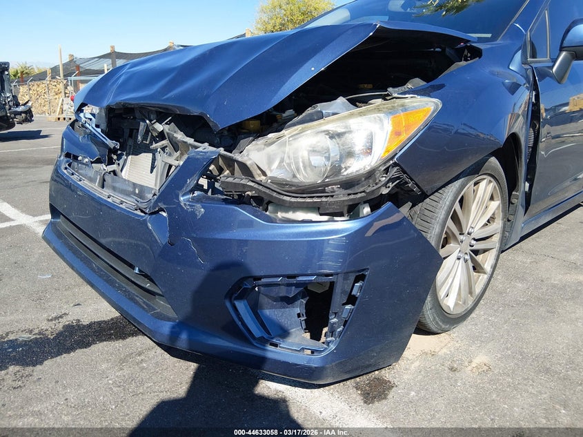 2013 Subaru Impreza VIN JF1GPAD63DH854511 IAAI salvage auction — FRONT END, Salvage Title, sold $1,200 on 2026-07-17 (photo 6)