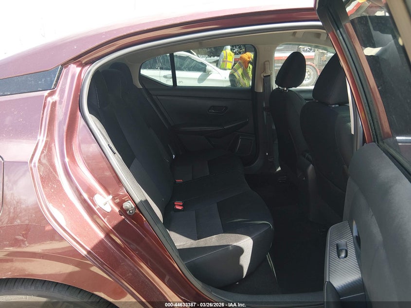 2025 Nissan Sentra VIN 3N1AB8CV1SY341505 IAAI salvage auction — LEFT FRONT, Wait Title, sold $3,900 on 2026-07-26 (photo 8)