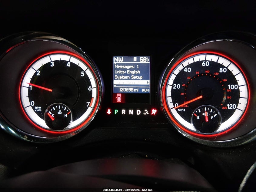 2017 Dodge Caravan VIN 2C4RDGEG5HR573617 IAAI salvage auction — FRONT END, Salvage Title, sold $975 on 2026-07-09 (photo 7)
