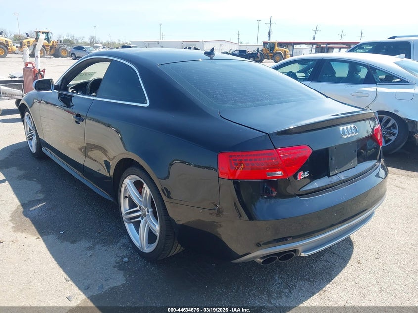 2014 Audi S5 VIN WAUVGAFR0EA019918 IAAI salvage auction — FRONT END, Salvage Title, sold $2,150 on 2026-07-14 (photo 3)