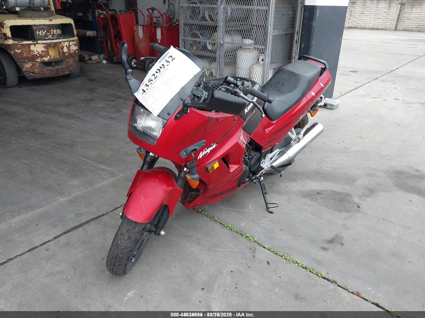 2006 Kawasaki Ninja VIN JKAEXMF116DA19874 IAAI salvage auction — FRONT END, Salvage (Idaho), sold $100 on 2026-07-22 (photo 2)