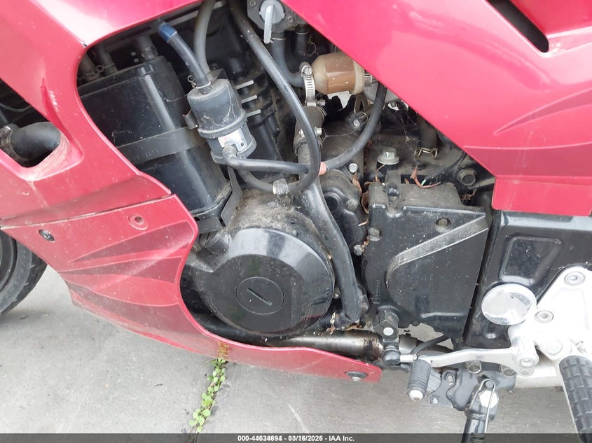 2006 Kawasaki Ninja VIN JKAEXMF116DA19874 IAAI salvage auction — FRONT END, Salvage (Idaho), sold $100 on 2026-07-22 (photo 9)