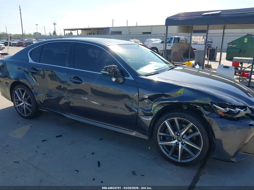 2018 Lexus Gs VIN JTHCZ1BLXJA008777 IAAI salvage auction — SIDE, Original (Texas), sold $11,100 on 2026-08-29 (photo 6)