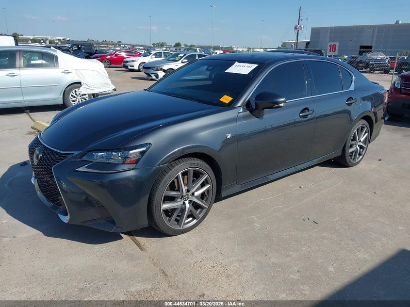 2018 Lexus Gs VIN JTHCZ1BLXJA008777 IAAI salvage auction — RIGHT SIDE, Original (Texas), sold $18,100 on 2026-09-03 (photo 2)