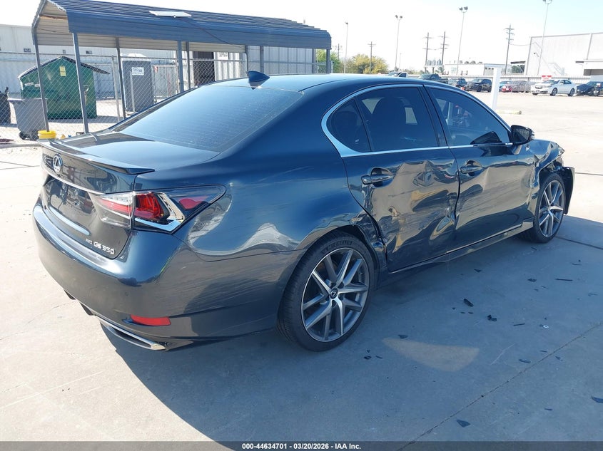 2018 Lexus Gs VIN JTHCZ1BLXJA008777 IAAI salvage auction — RIGHT SIDE, Original (Texas), sold $18,100 on 2026-09-03 (photo 4)