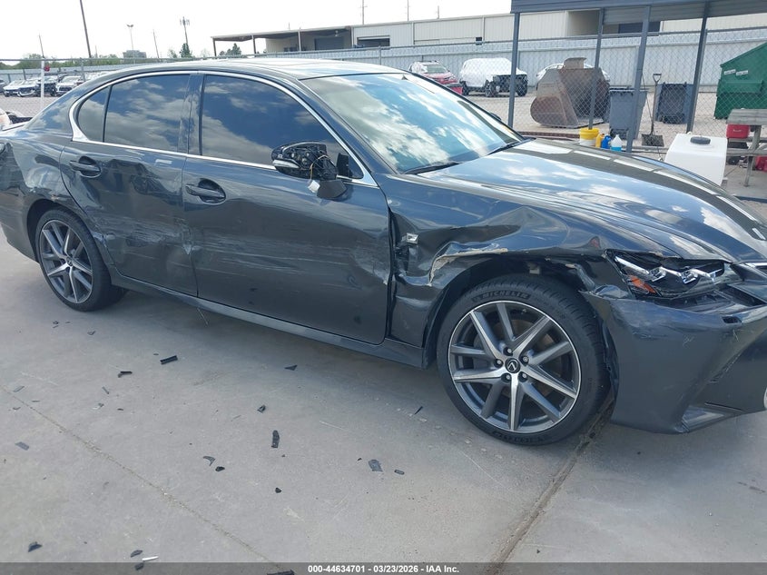 2018 Lexus Gs VIN JTHCZ1BLXJA008777 IAAI salvage auction — RIGHT SIDE, Original (Texas), sold $18,100 on 2026-09-03 (photo 6)