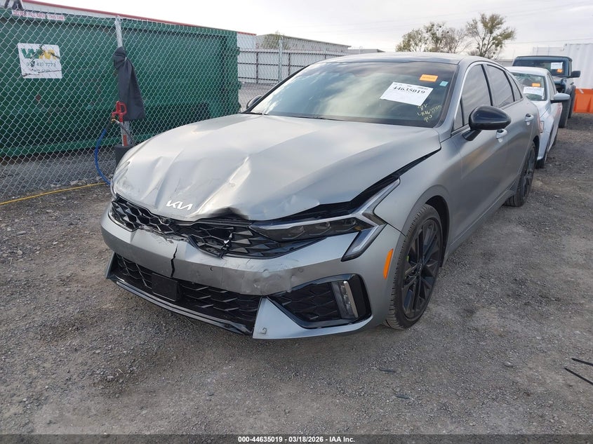 2025 Kia K5 VIN KNAG44J81S5340842 IAAI salvage auction — FRONT END, Salvage Title, sold $14,100 on 2026-07-07 (photo 2)