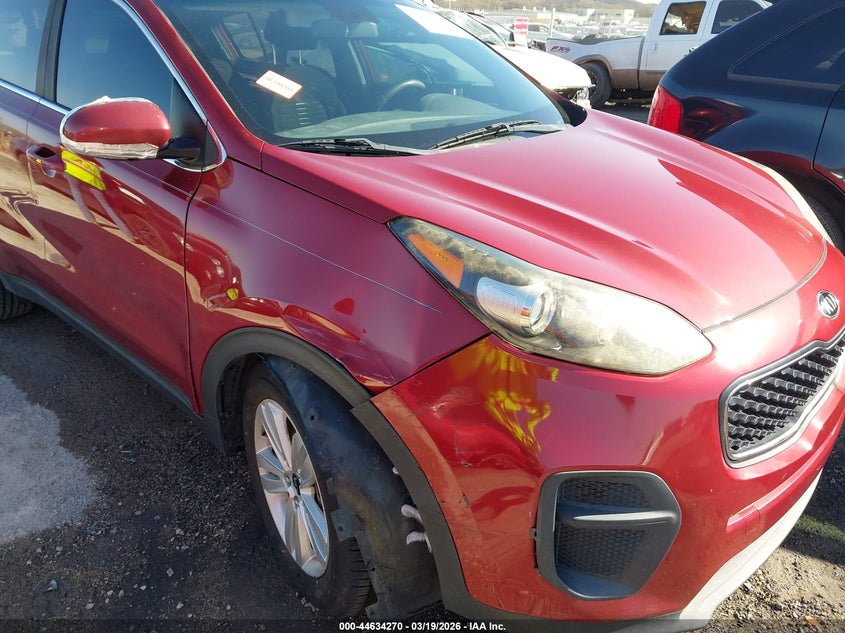 2017 Kia Sportage VIN KNDPM3AC4H7051825 IAAI salvage auction — RIGHT FRONT, Clear (Oklahoma), sold $3,100 on 2026-07-21 (photo 6)