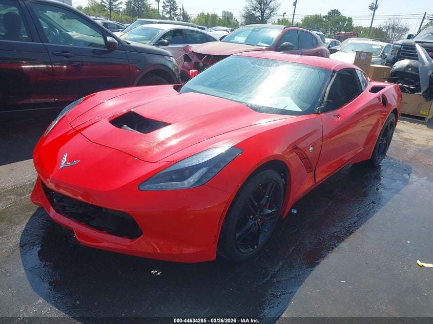 2017 Chevrolet Corvette VIN 1G1YB2D77H5109904 IAAI salvage auction — THEFT, Salvage (South Carolina), sold $22,200 on 2026-07-13 (photo 2)