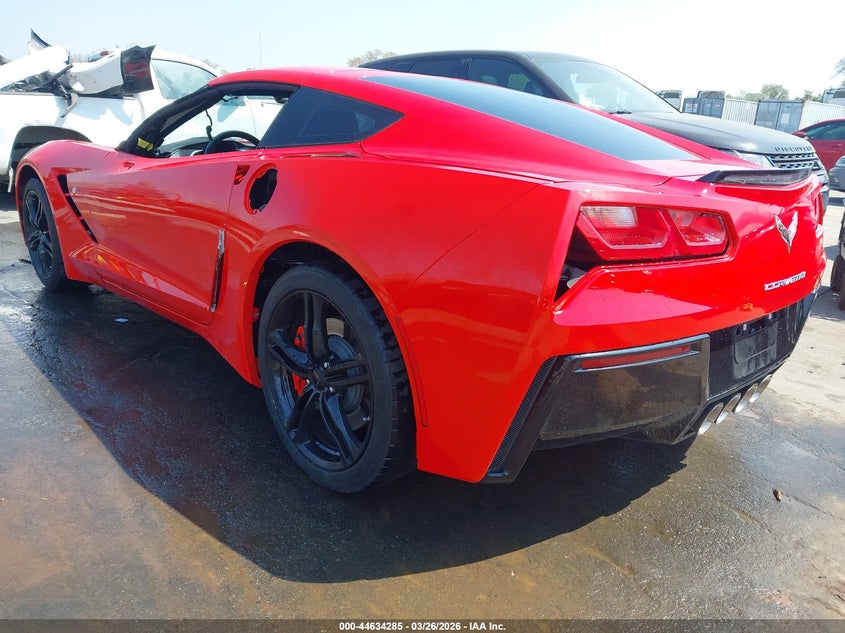 2017 Chevrolet Corvette VIN 1G1YB2D77H5109904 IAAI salvage auction — THEFT, Salvage (South Carolina), sold $22,200 on 2026-07-13 (photo 3)