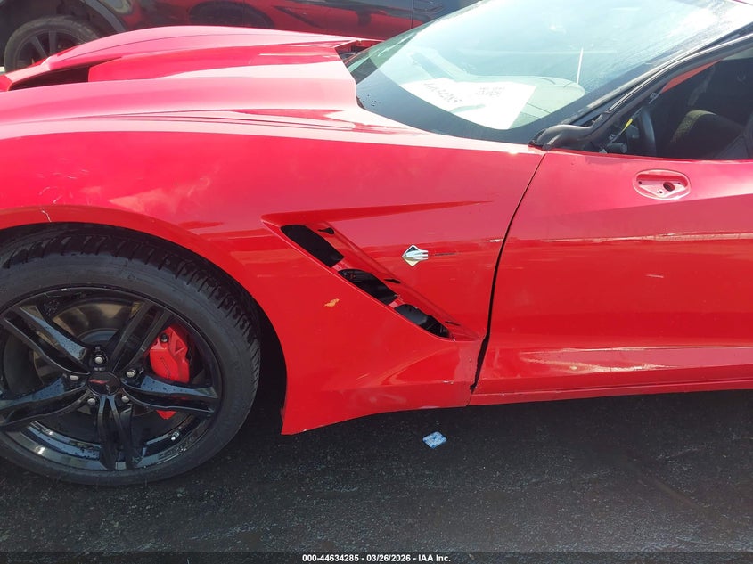 2017 Chevrolet Corvette VIN 1G1YB2D77H5109904 IAAI salvage auction — THEFT, Salvage (South Carolina), sold $22,200 on 2026-07-13 (photo 6)