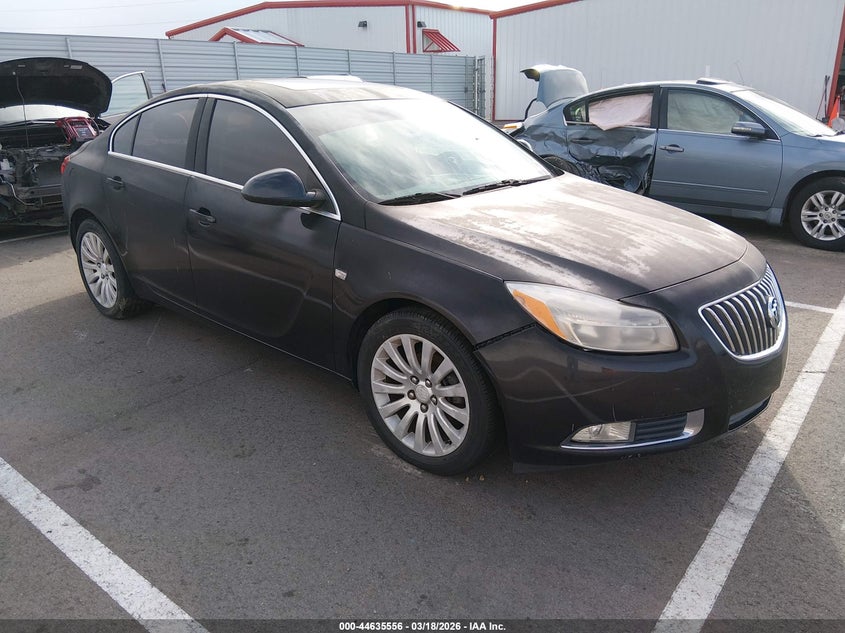 2011 Buick Regal VIN W04GS5EC7B1007995 IAAI salvage auction — ENGINE DAMAGE, Bill Of Sale (Tennessee), sold $225 on 2026-07-07 (photo 1)