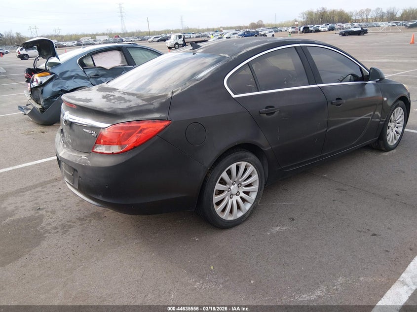 2011 Buick Regal VIN W04GS5EC7B1007995 IAAI salvage auction — ENGINE DAMAGE, Bill Of Sale (Tennessee), sold $225 on 2026-07-07 (photo 4)