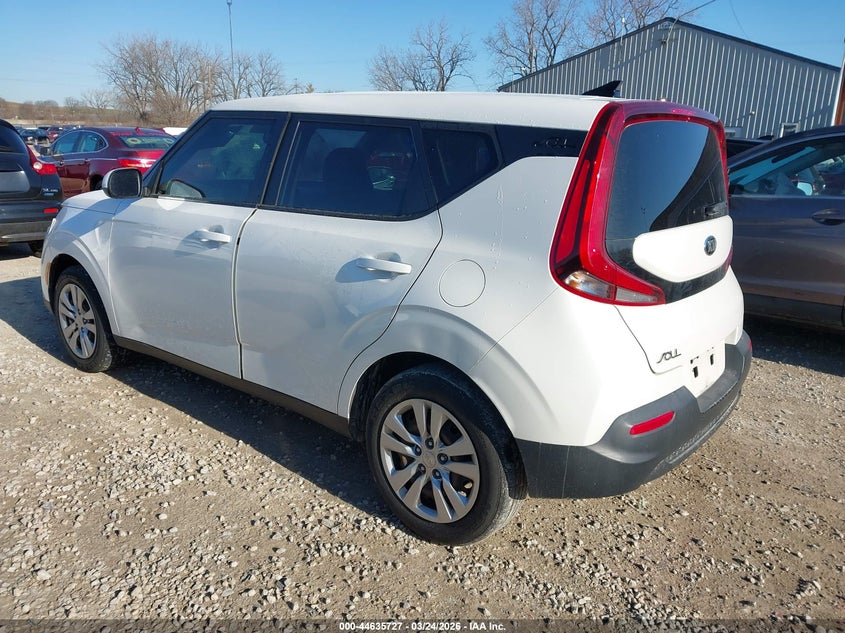 2020 Kia Soul VIN KNDJ23AU7L7702183 IAAI salvage auction — RIGHT FRONT, Salvage Title, sold $1,975 on 2026-07-15 (photo 3)